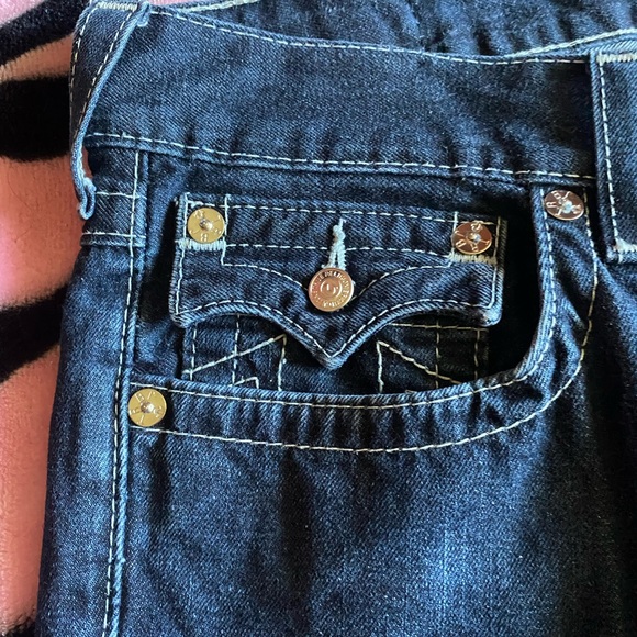 Dark blue true religion jeans - Picture 3 of 6